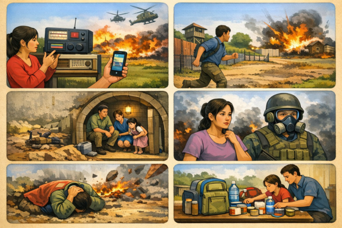 វិធីការពារខ្លួន សម្រាប់អ្នក ដែលរស់នៅក្នុងតំបន់ជាប់ព្រំដែន ក្នុងពេលមានសង្រ្គាមកើតឡើង